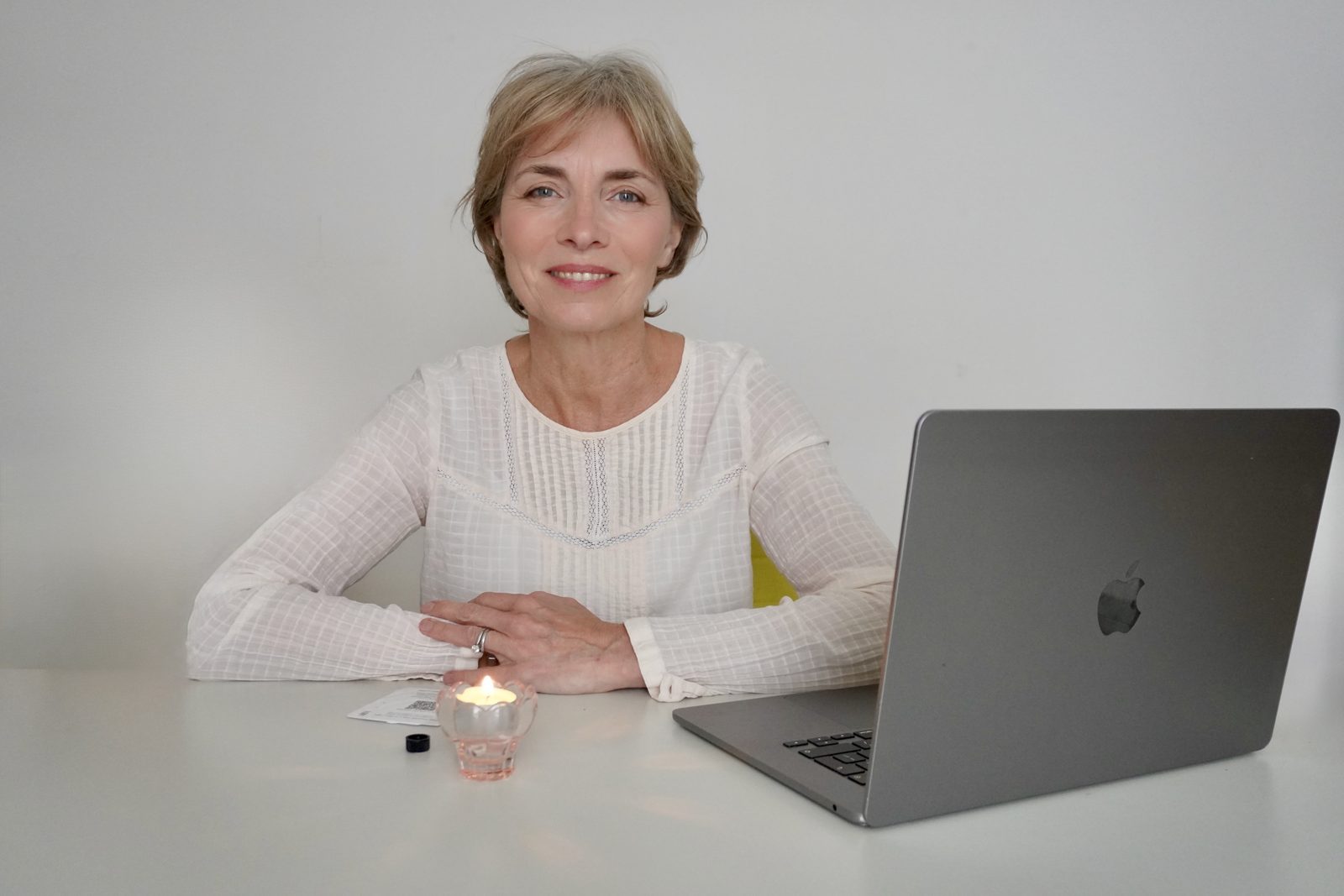 Corinna with Vetiver oil