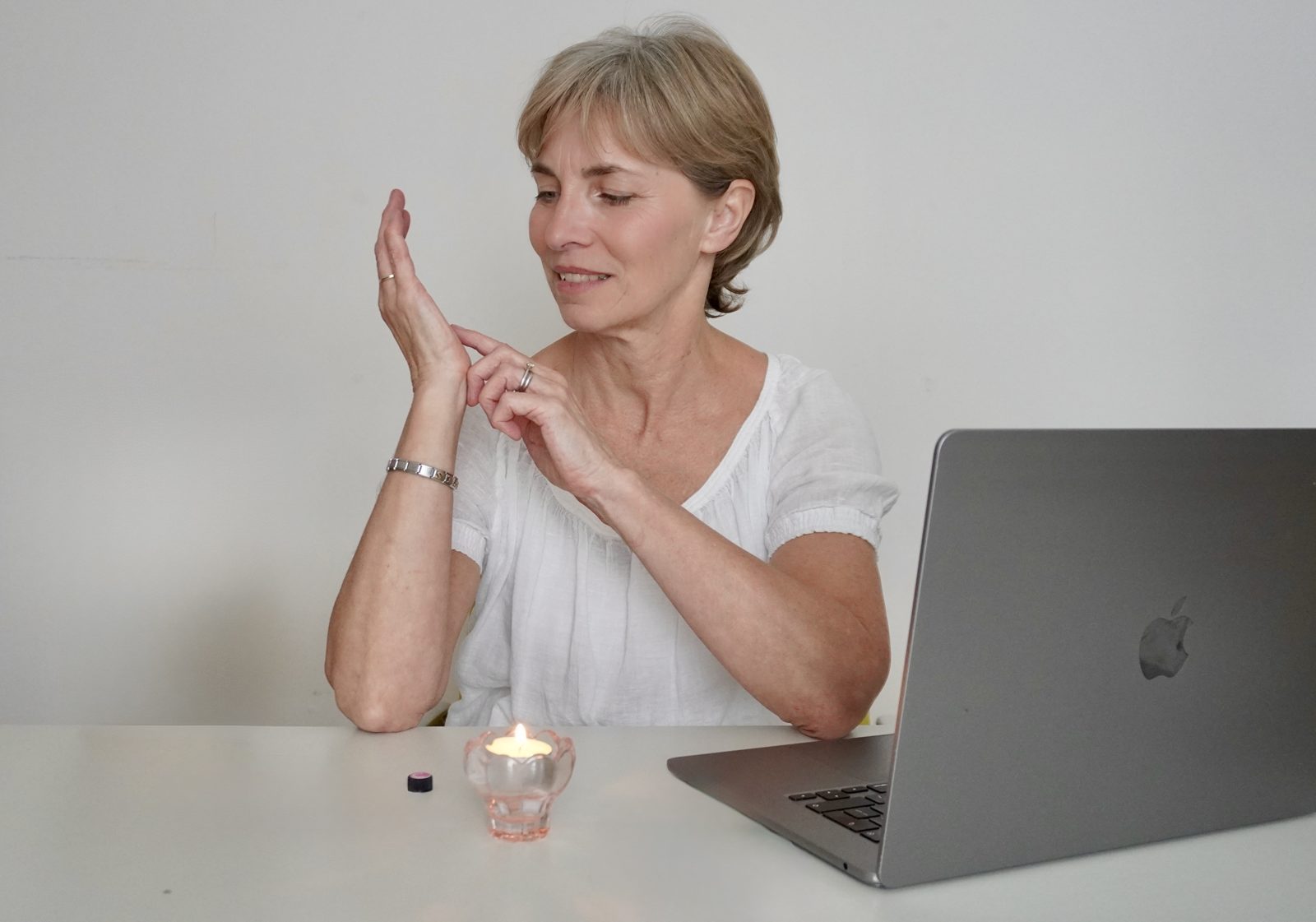 Applying Vetiver to a precise point